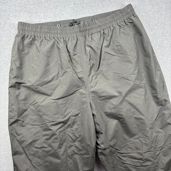 Cabelas Gore-Tex Pants Mens 2XL Dark Olive Nylon Waterproof Outdoor Rain Hiking - Picture 1 of 9